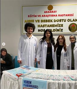 Verem Eğitimi ve Farkındalık Haftası Bilgilendirme Faaliyetleri