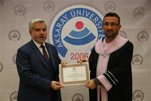 Unvanda Yükselen Öğretim Üyelerimiz Cübbelerini Giydi