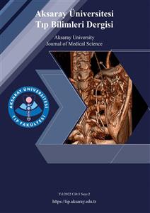 Aksaray Üniversitesi Tıp Bilimleri Dergisinin Yeni Sayısı Yayınlandı
