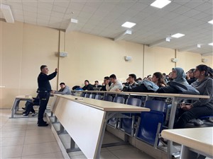 Fakültemizde Sanal Ortamda Bahis, Şans Oyunları ve Kumarla Mücadele Konulu Farkındalık Eğitimi Düzenlendi